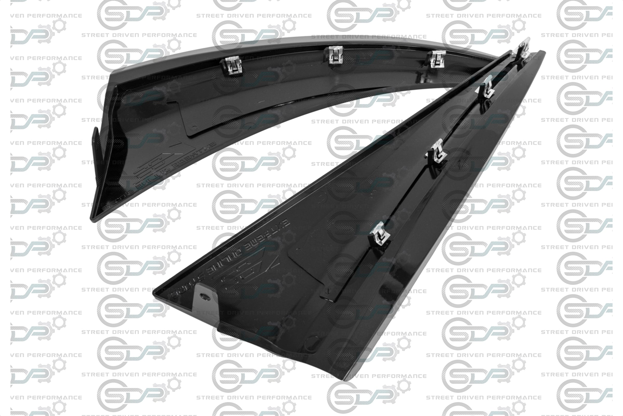 2014-2019 C7 Corvette - Extended Front & Rear Splash Guards / Mud Flaps Pair - for all models
